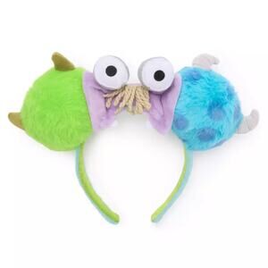 Disney Parks Monsters, Inc. Plush Ear Headband- NWT